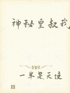 神秘皇叔我要了封面
