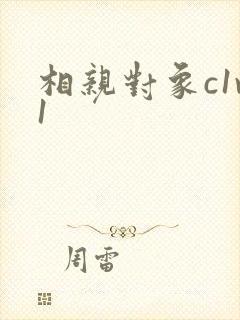 相亲对象c1v1封面