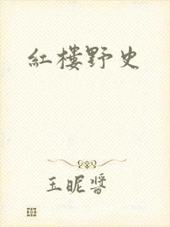 红楼野史封面