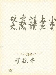 破云淮上小说全文阅读免费