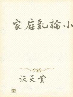 家庭乱论小说