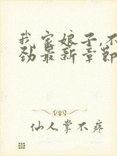 我家娘子,不对劲最新章节无弹窗