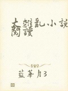 大杂乱小说目录阅读