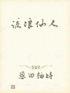 流浪仙人封面