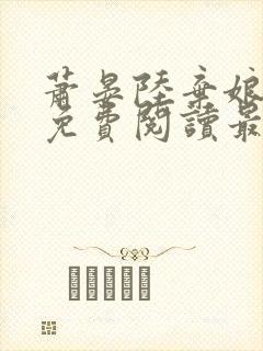 萧晏陆弃娘小说免费阅读最新章节