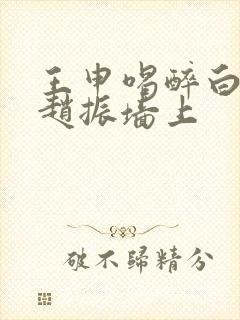 王申喝醉白洁被赵振墙上封面