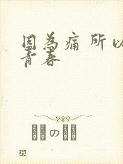 因为痛 所以叫青春