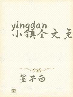 yingdan小镇全文免费阅读笔趣阁封面