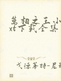 万相之王小说txt下载全集