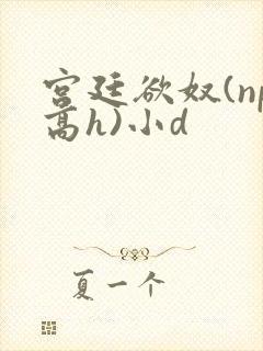 宫廷欲奴(np高h)小d