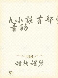 h小说有哪些好看的