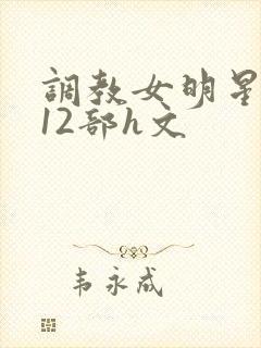 调教女明星1～12部h文