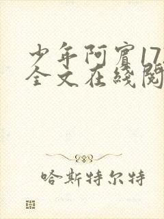 少年阿宾172全文在线阅读