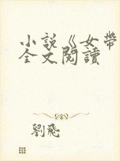 小说《女带家》全文阅读