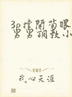 3p撑开菊眼h男男调教小说