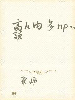 高h肉多np小说封面