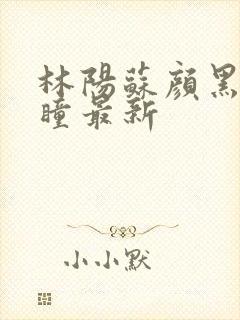 林阳苏颜黑夜的瞳最新