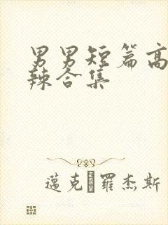 男男短篇高h肉辣合集封面