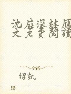 沈庭深林雁回全文免费阅读