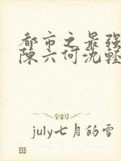 都市之最强狂兵陈六何沈轻舞txt