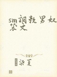 sm调教男奴囊袋文