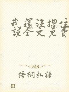 我还没摁住她小说全文免费阅读无弹窗封面