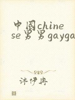 中国chinese男男gaygay网站中国帅哥封面