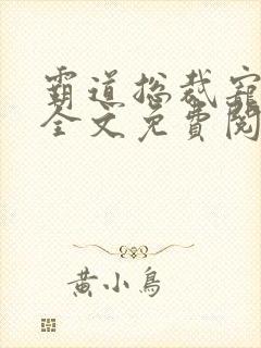 霸道总裁宠萌妻全文免费阅读