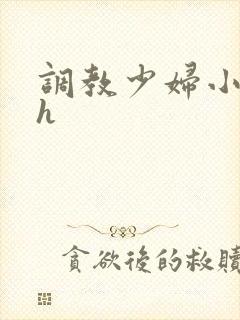 调教少妇小说高h