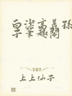 白洁高义孙倩东子笔趣阁