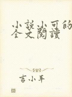 小说小可的奶水全文阅读