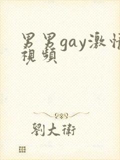 男男gay激情视频