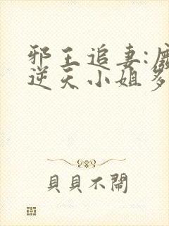 邪王追妻:废材逆天小姐多少字