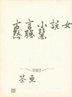 古言小说女主淡然聪慧