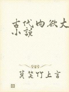 古代肉欲大尺度小说封面
