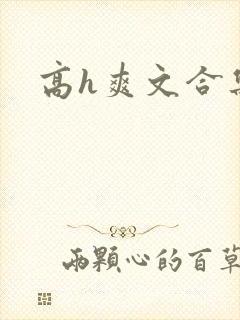 高h爽文合集