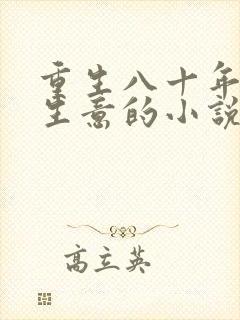 重生八十年代做生意的小说