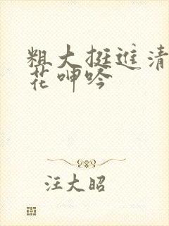 粗大挺进清纯校花呻吟