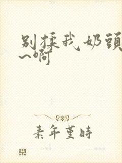 别揉我奶头~嗯~啊