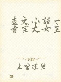 爽文小说一口气看完大女主