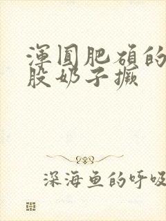 浑圆肥硕的大屁股奶子撅