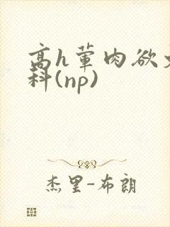 高h荤肉欲文骨科(np)