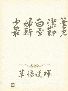 少妇白洁笔趣阁最新章节免费阅读