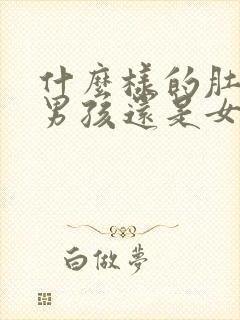 什么样的肚型生男孩还是女孩