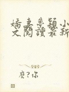 娇妻梦颖小说全文阅读最新章节更新