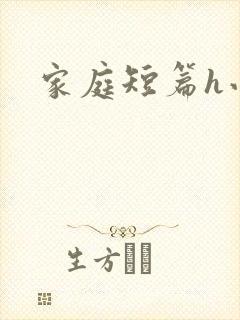家庭短篇h小说封面