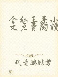 全红王平小说全文免费阅读封面