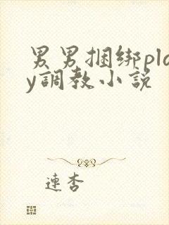 男男捆绑play调教小说