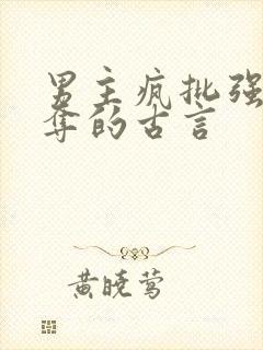 男主疯批强取豪夺的古言