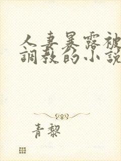 人妻暴露被别人调教的小说